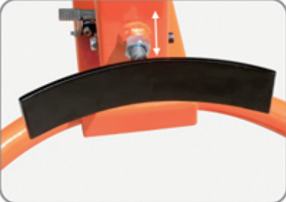 DT350B Pedal Hydraulic Drum Carrier