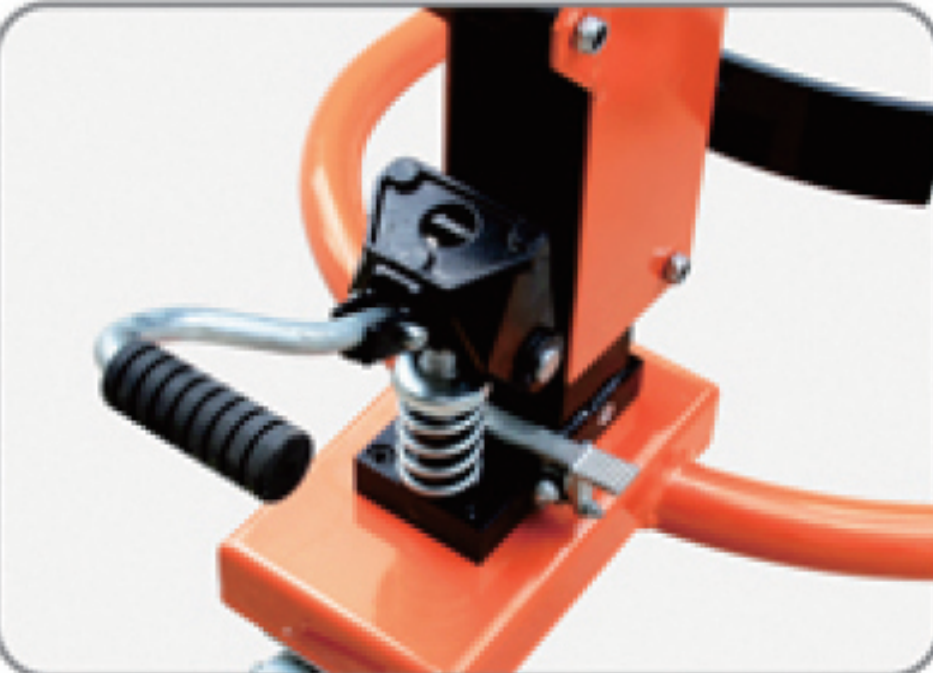 DT350C Pedal Hydraulic Drum Carrier